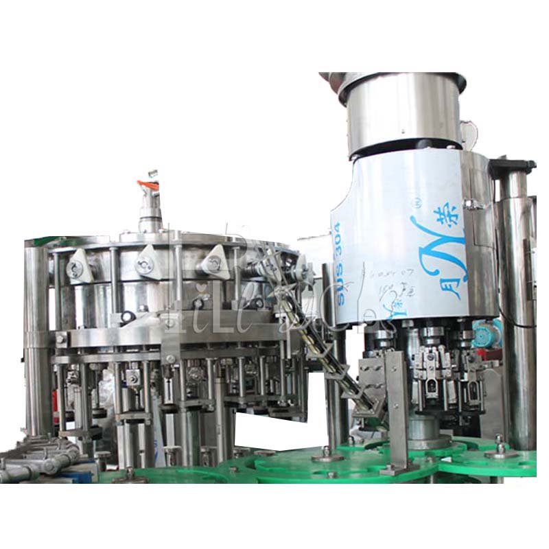 Glass Bottle Carbonated Manufacturing Machine / Equipment / Line / Plant / System / Device / Unit Stainless Steel 350ML Water